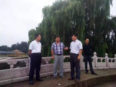 省A級旅游景區體檢式檢查工作組蒞臨我縣指導景區管理工作